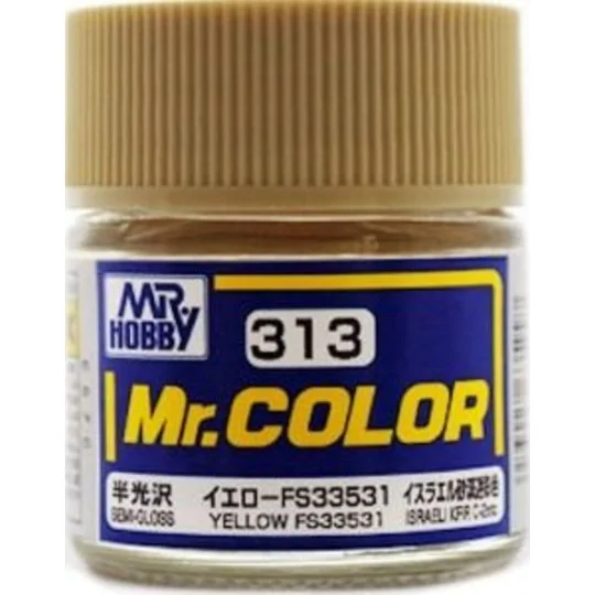 Mr Hobby -Gunze Mr. Color (10 ml) Yellow FS33531 - Mr Hobby - Gunze...