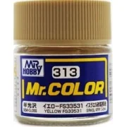 Mr Hobby -Gunze Mr. Color (10 ml) Yellow FS33531 - Mr Hobby - Gunze...
