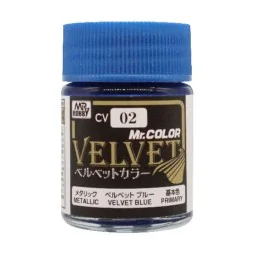 Mr Hobby -Gunze Mr. Color Velvet (18 ml) Blue - Mr Hobby - Gunze CV-02