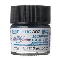 Mr Hobby -Gunze AQUEOUS GUNDAM COLOR (10ml) BLACK NIGHT SQUAD BLACK...