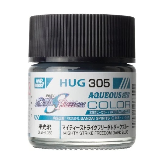 Mr Hobby -Gunze AQUEOUS GUNDAM COLOR (10ml) MIGHTY STRIKE FREEDOM D...