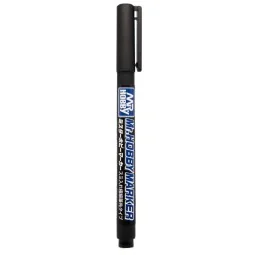 Mr Hobby -Gunze Mr. Hobby Marker Super Fine Tip Brush Pen Black - M...