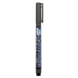 Mr Hobby -Gunze Mr. Hobby Marker Super Fine Tip Brush Pen Grey - Mr...