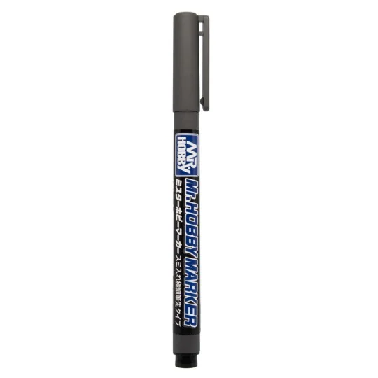 Mr Hobby -Gunze Mr. Hobby Marker Super Fine Tip Brush Pen Grey - Mr...