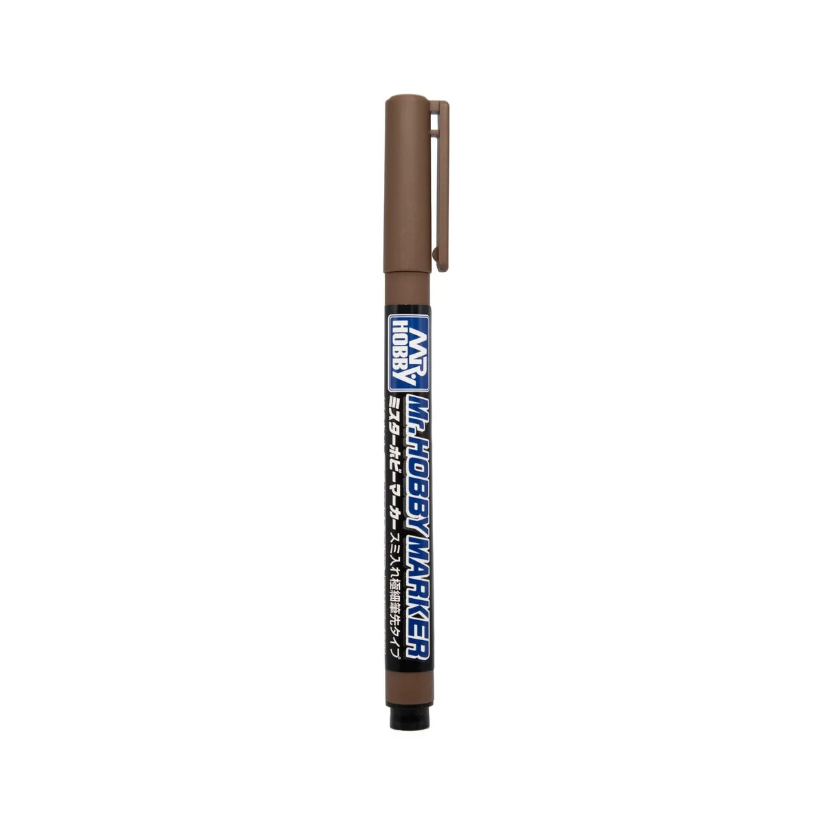Mr Hobby -Gunze Mr. Hobby Marker Super Fine Tip Brush Pen Brown - M...