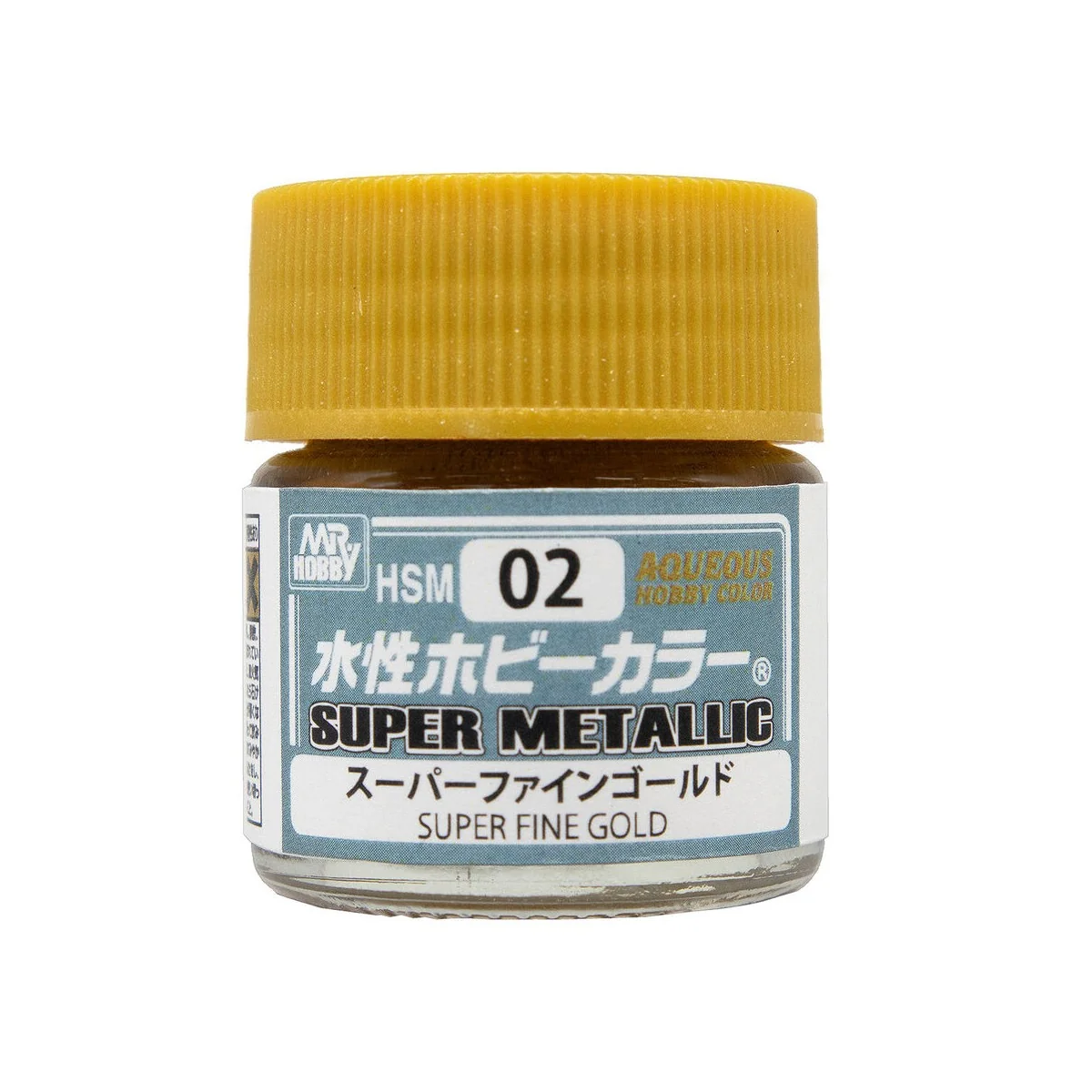 Mr Hobby -Gunze Aquesous Hobby Color Super Metallic (10ml) Super Fi... Mr Hobby -Gunze Aquesous Hobby Color Super Metallic (10ml) Super Fi...