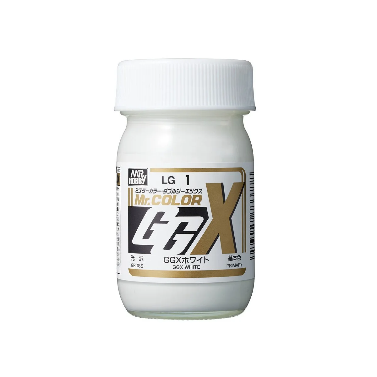 Mr Hobby -Gunze Mr. Color GGX (60ml) White - Mr Hobby - Gunze LG-001