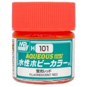 Mr Hobby -Gunze Aqueous Hobby Colors (10 ml) Fluorescent Red - Mr H... Mr Hobby -Gunze Aqueous Hobby Colors (10 ml) Fluorescent Red - Mr H...