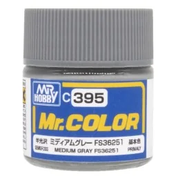 Mr Hobby -Gunze Mr. Color (10 ml) Medium Gray FS3651 - Mr Hobby - G...
