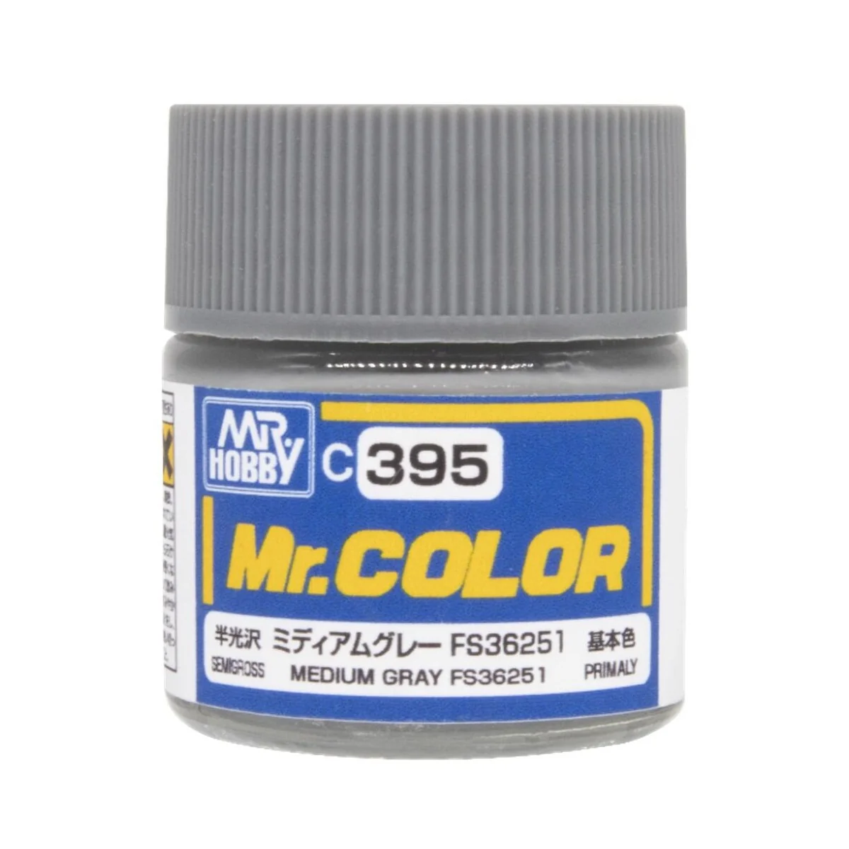 Mr Hobby -Gunze Mr. Color (10 ml) Medium Gray FS3651 - Mr Hobby - G...