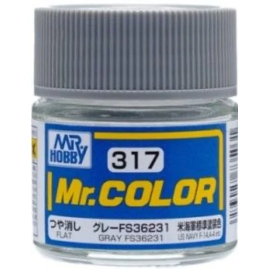 Mr Hobby -Gunze Mr. Color (10 ml) Gray FS36231 - Mr Hobby - Gunze C...