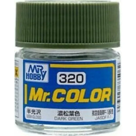 Mr Hobby -Gunze Mr. Color (10 ml) Dark Green - Mr Hobby - Gunze C-320