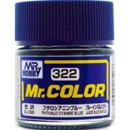 Mr Hobby -Gunze Mr. Color (10 ml) Phthalo Cyanne Blue - Mr Hobby - ...
