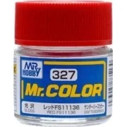 Mr Hobby -Gunze Mr. Color (10 ml) Red FS11136 - Mr Hobby - Gunze C-327