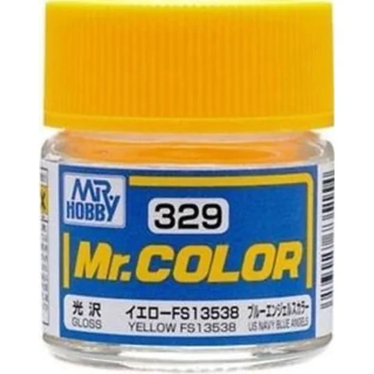 Mr Hobby -Gunze Mr. Color (10 ml) Yellow FS13538 - Mr Hobby - Gunze...