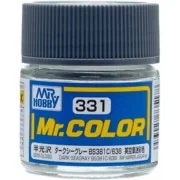 Mr Hobby -Gunze Mr. Color (10 ml) Dark Seagray BS381C 638 - Mr Hobb...
