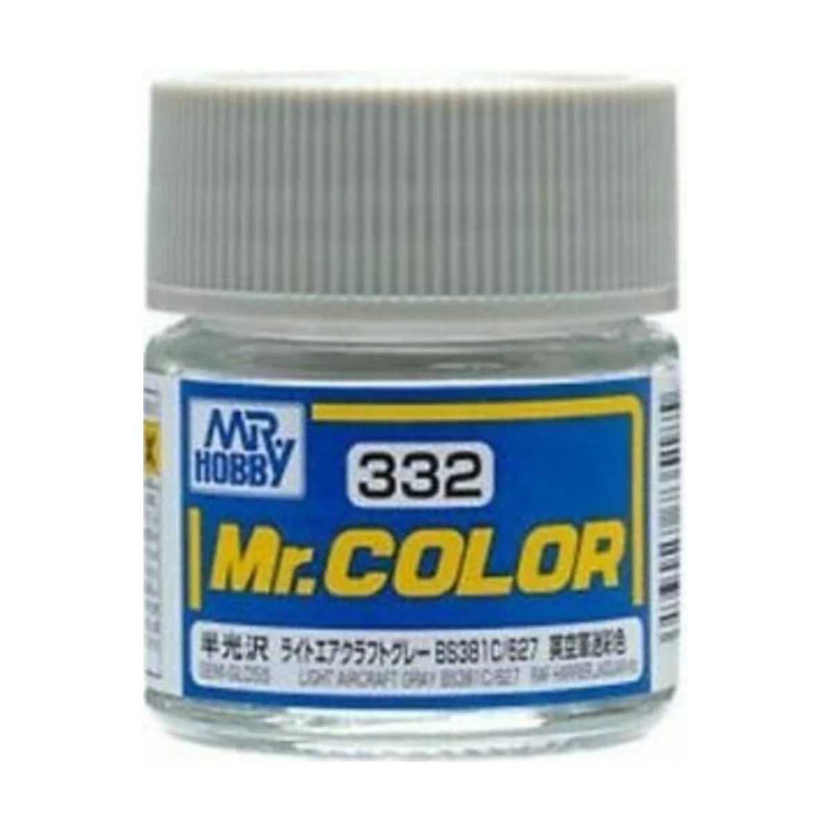 Mr Hobby -Gunze Mr. Color (10 ml) Light Aircraft Gray BS381C 627 - ...