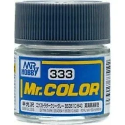 Mr Hobby -Gunze Mr. Color (10 ml) Extra DarK Seagray BS381C 640 - M...