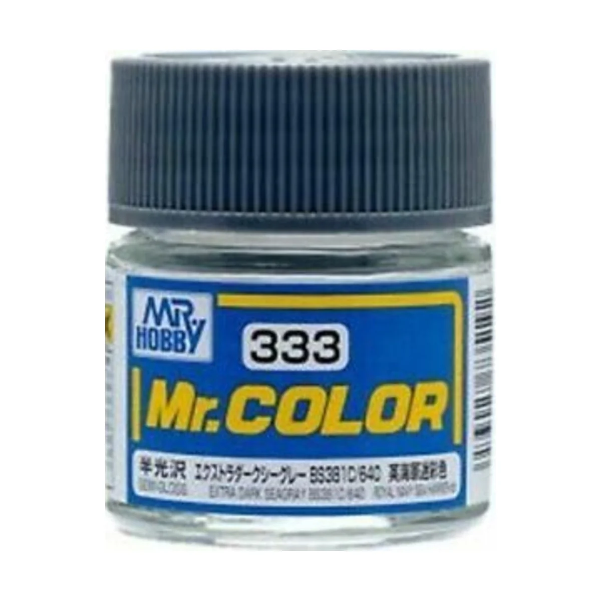 Mr Hobby -Gunze Mr. Color (10 ml) Extra DarK Seagray BS381C 640 - M...