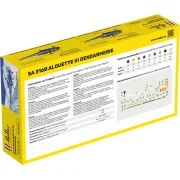 STARTER KIT SA 316 Alouette III Gendarmerie, 1/72 - Heller 56286 STARTER KIT SA 316 Alouette III Gendarmerie, 1/72 - Heller 56286