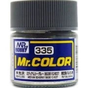 Mr Hobby -Gunze Mr. Color (10 ml) Medium Seagray BS381C 637 - Mr Ho...