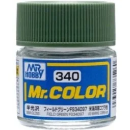 Mr Hobby -Gunze Mr. Color (10 ml) Field Green FS34097 - Mr Hobby - ...