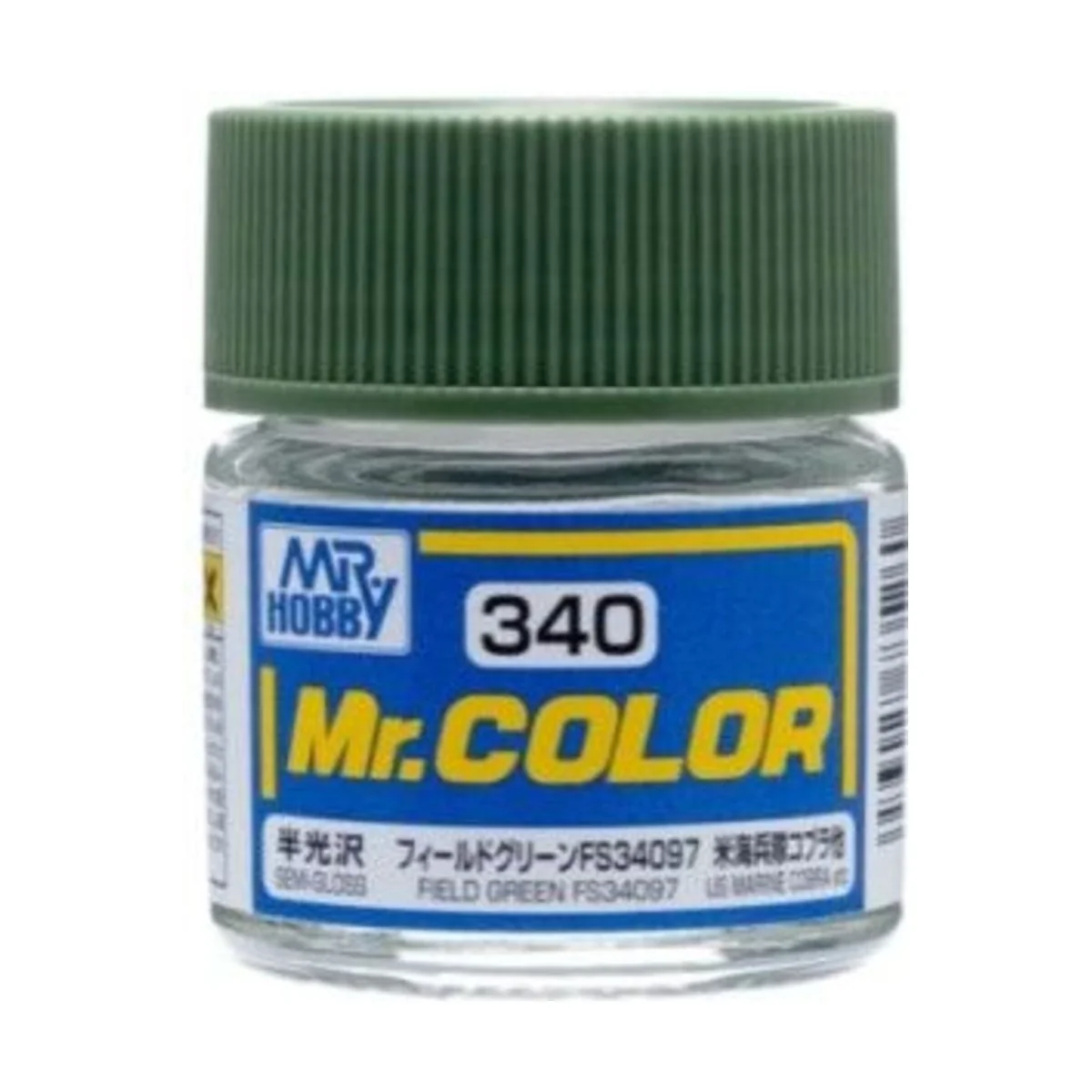 Mr Hobby -Gunze Mr. Color (10 ml) Field Green FS34097 - Mr Hobby - ...