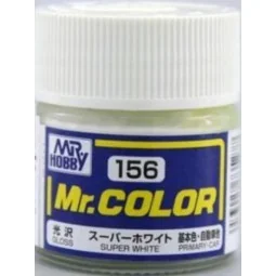Mr Hobby -Gunze Mr. Color (10 ml) Super White IV - Mr Hobby - Gunze...