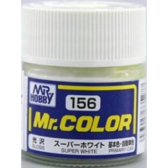 Mr Hobby -Gunze Mr. Color (10 ml) Super White IV - Mr Hobby - Gunze...