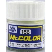 Mr Hobby -Gunze Mr. Color (10 ml) Super White IV - Mr Hobby - Gunze...