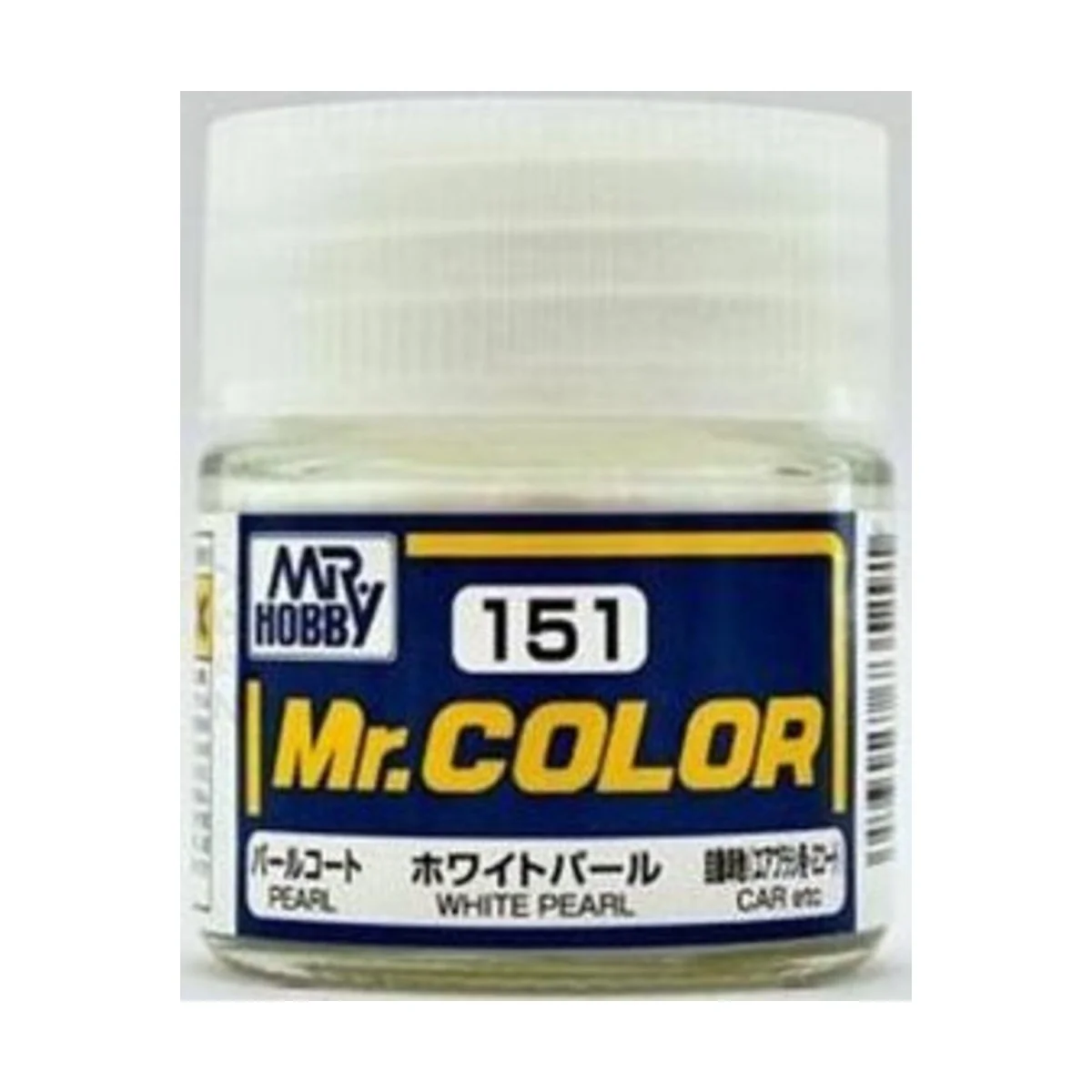 Mr Hobby -Gunze Mr. Color (10 ml) White Pearl - Mr Hobby - Gunze C-151