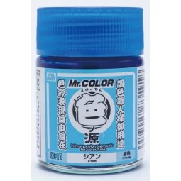 Mr Hobby -Gunze Primary Color Pigments (10 ml) Cyan - Mr Hobby - Gu...
