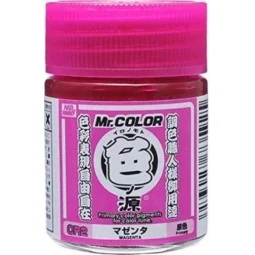 Mr Hobby -Gunze Primary Color Pigments (10 ml) Magenta - Mr Hobby -...