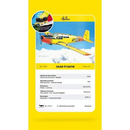 STARTER KIT SAFIR 91 - Heller 56287