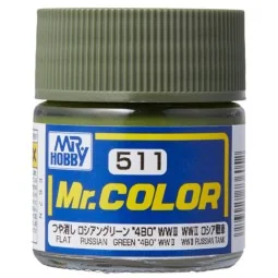 Mr Hobby -Gunze Mr. Color (10 ml) Russian Green "4BO - Mr Hobby - G...
