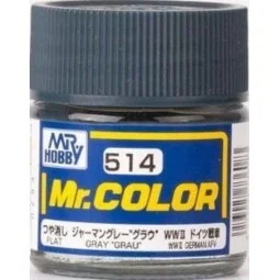 Mr Hobby -Gunze Mr. Color (10 ml) Gray "Grau - Mr Hobby - Gunze C-514