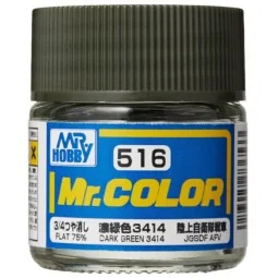 Mr Hobby -Gunze Mr. Color (10 ml) Dark Green 3414 - Mr Hobby - Gunz...