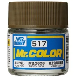 Mr Hobby -Gunze Mr. Color (10 ml) Brown 3606 - Mr Hobby - Gunze C-517