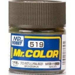 Mr Hobby -Gunze Mr. Color (10 ml) Bronzegrün - Mr Hobby - Gunze C-519