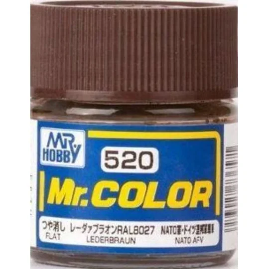 Mr Hobby -Gunze Mr. Color (10 ml) Lederbraun - Mr Hobby - Gunze C-520