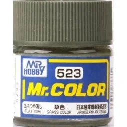 Mr Hobby -Gunze Mr. Color (10 ml) Grass Color - Mr Hobby - Gunze C-523