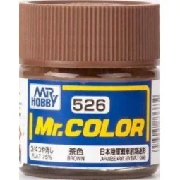 Mr Hobby -Gunze Mr. Color (10 ml) Brown - Mr Hobby - Gunze C-526