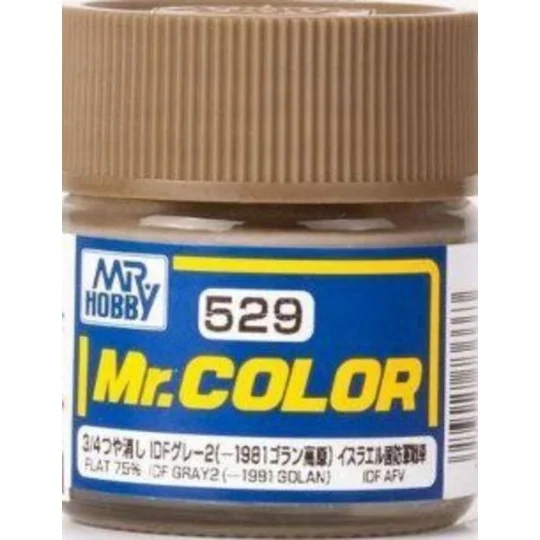 Mr Hobby -Gunze Mr. Color (10 ml) IDF Gray 2 (-1981 Golan) - Mr Hob...