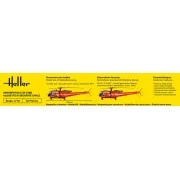 STARTER KIT Alouette III Sécurité Civile - Heller 56289