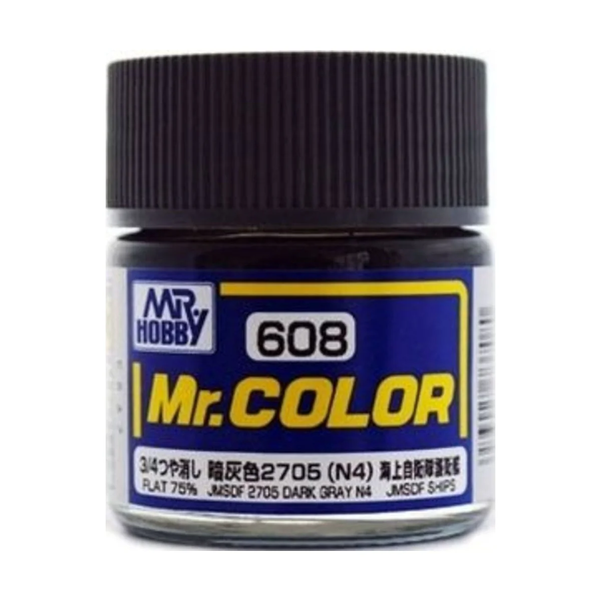 Mr Hobby -Gunze Mr. Color (10 ml) JMSDF 2705 Dark Gray N4 - Mr Hobb...