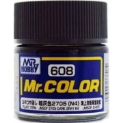 Mr Hobby -Gunze Mr. Color (10 ml) JMSDF 2705 Dark Gray N4 - Mr Hobb...