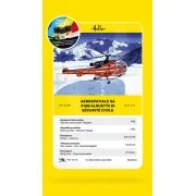 STARTER KIT Alouette III Sécurité Civile, 1/72 - Heller 56289 STARTER KIT Alouette III Sécurité Civile, 1/72 - Heller 56289