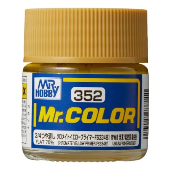 Mr Hobby -Gunze Mr. Color (10 ml) Chromate Yellow Primer FS33481 - ...