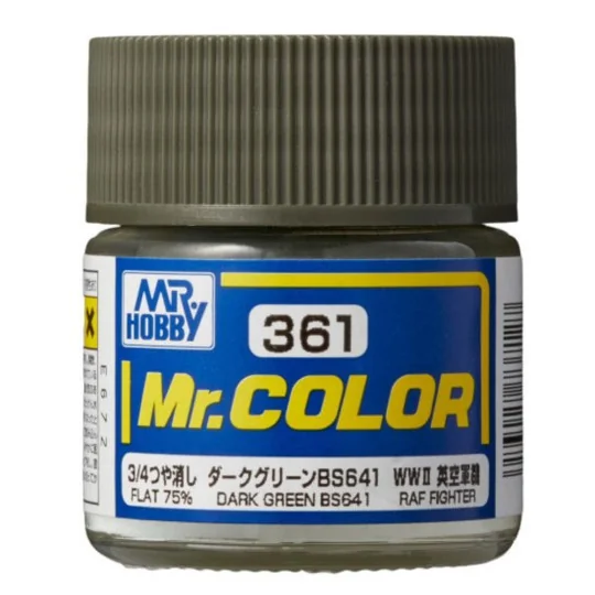 Mr Hobby -Gunze Mr. Color (10 ml) Dark Green BS641 - Mr Hobby - Gun...
