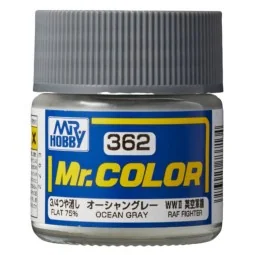 Mr Hobby -Gunze Mr. Color (10 ml) Ocean Grey - Mr Hobby - Gunze C-362